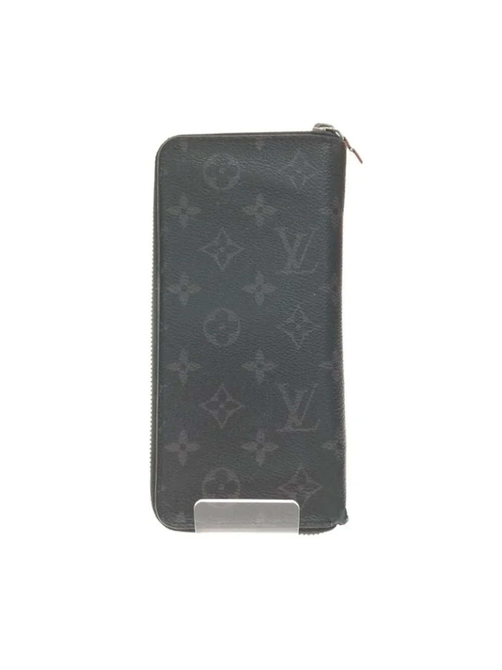 Louis Vuitton Wallet Monogram Eclipse Zippy Vertical Black